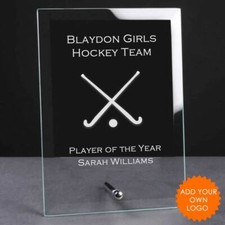 Personalised Hockey Glass