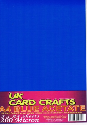 Blue acetate 200 - a4,