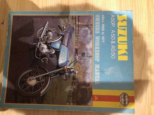 Suzuki ap50 a50 as50 haynes - suzuki,