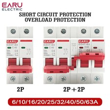 MCB AC CIRCUIT BREAKER 1P 2P 6