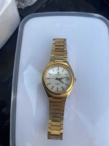 Tissot seastar gold plated - tissot,
