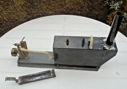 Vintage steam driven boat - steam,