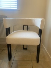 Luxury Dining Chair x2 Beige