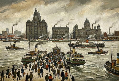 Liverpool harbour - liverpool,