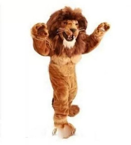 Lion mascot costume carnival - costume,