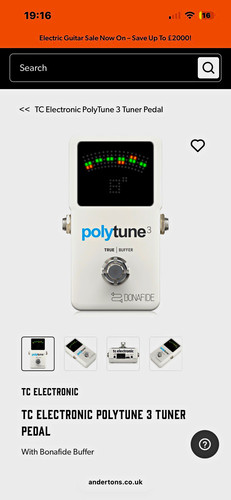Electronic polytune white - tc, 3