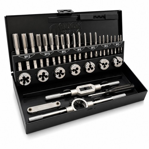 Tap and die - set, 32pc