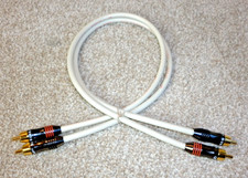 Audiophile QED Qunex 2 Stereo RCA Cables 59cm (23") long - Free postage