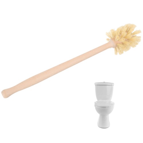 Compact wooden toilet brush - compact,
