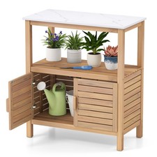 Wood Garden Potting Bench