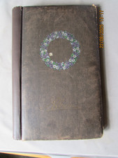 Vintage Postcard Album empty