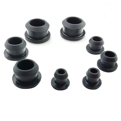 Silicone rubber snap - rubber, snap-in