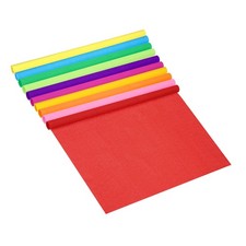 3.3ft Crepe Paper Roll, 10 Roll 20" Width Paper Streamer Sheet, 10 Color