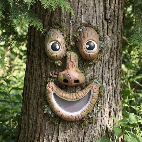 Hollowfly tree face decor - tree,