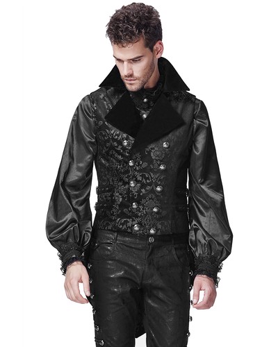 Punk rave mens vest waistcoat - punk,