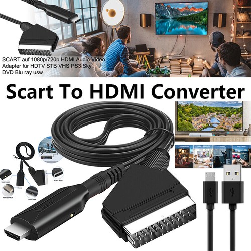 Scart hdmi converter - scart, to
