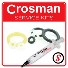 CROSMAN O-Ring seal rifle pistol washer service kit + OPTIONAL GREASE