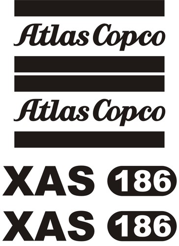 Atlas copco xas 186 - copco,