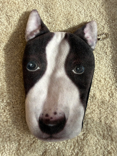 Charm boston terrier pouch - boston,
