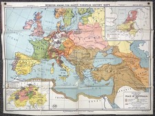 VINTAGE A.J. Nystrom Map