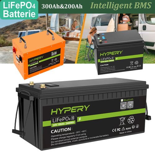 24v lifepo4 300ah 200ah - 12/24v,