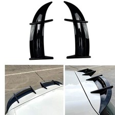Glossy Black Rear Trunk Wing