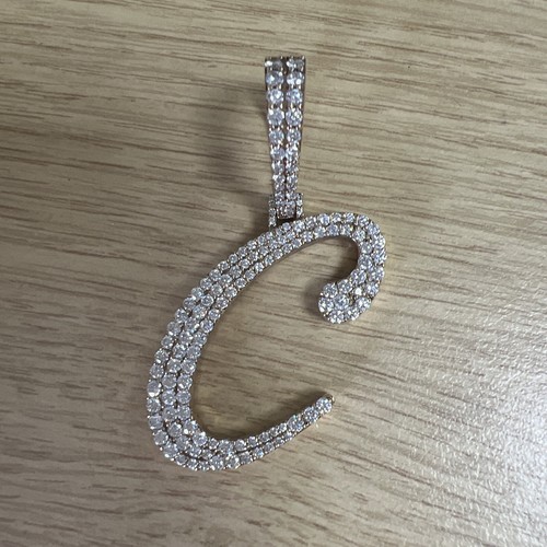 Large 9ct rose gold - gold, diamond