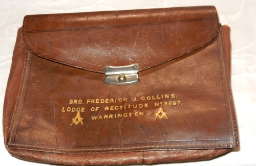 Vintage masonic jewel case - vintage,