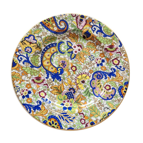 Antique vintage english chintz - antique,