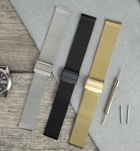 Steel milanese mesh watch - milanese,