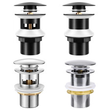 Chrome Basin Waste Click-Clack