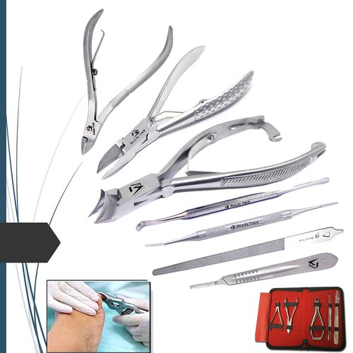 Toe nail clippers - nail, set