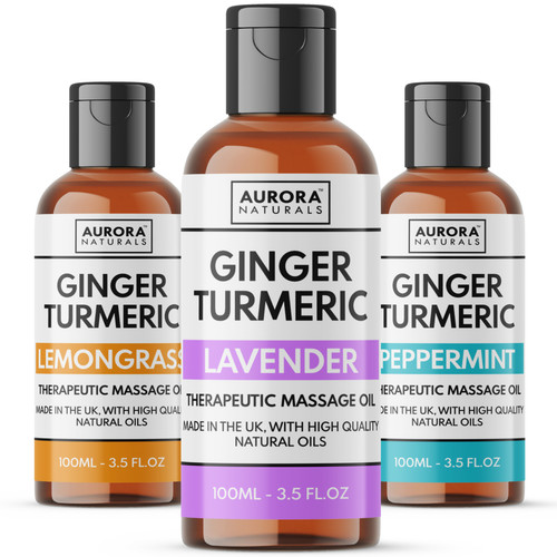 Turmeric ginger massage - turmeric, oil