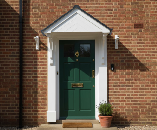 Grp over door - with, grey