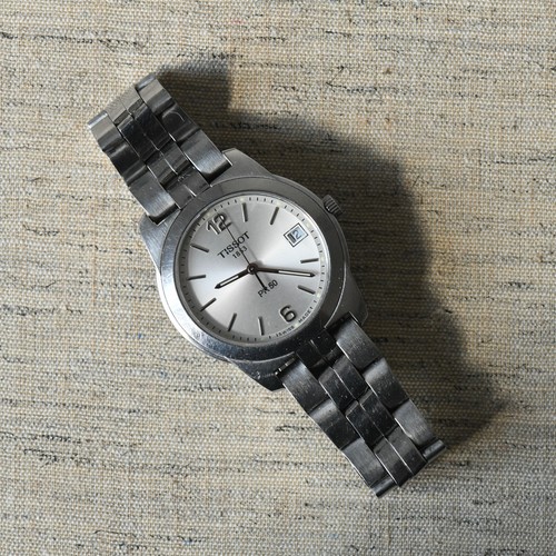 Tissot pr50 silver dial men - tissot, men's