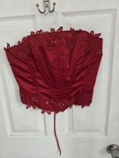 Red Bustier/ Corset for Women