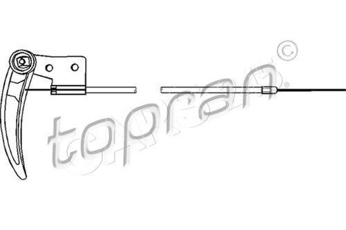 Hood cable fits golf - fits,
