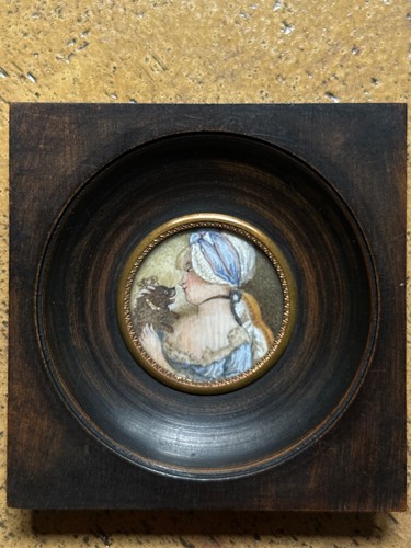 Antique painting miniature - antique,
