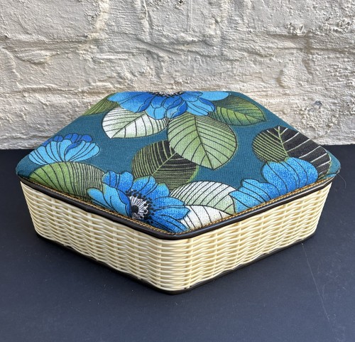 Vintage retro 1970s blue