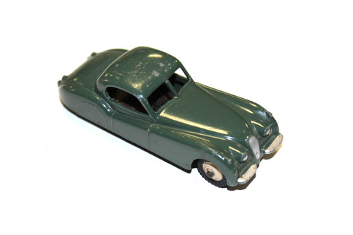 Dinky toys green jaguar xk120 - dinky,