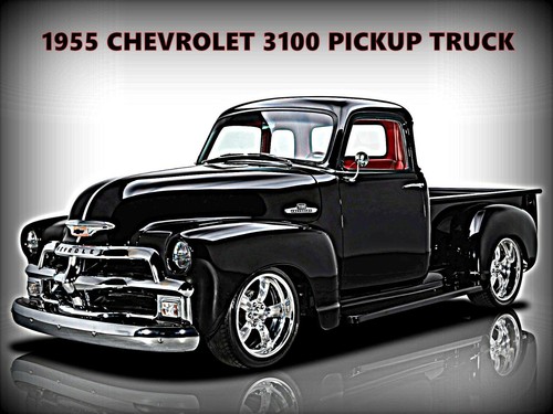 1955 chevrolet 3100 - chevrolet, pickup