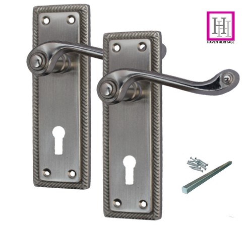 Door handles satin classic - handles,