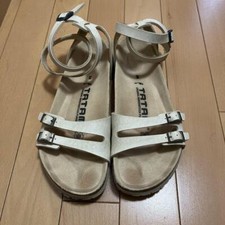BIRKENSTOCK TATAMI Ankle Strap Sandals Women US Shoes 7-7.5 CHAMPAGNE CREAM