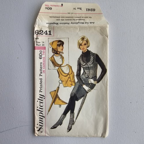 1960s vintage b34 simplicity - 1960s,