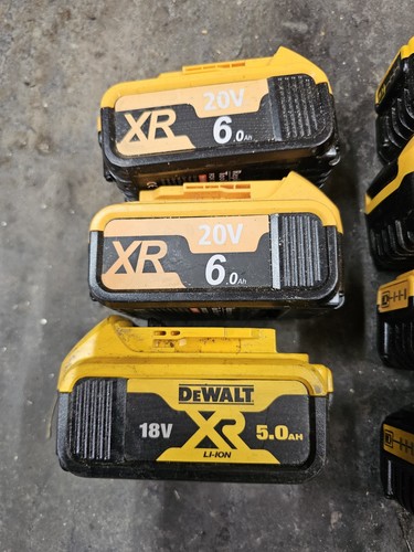 Dewalt 18v batteries - batteries, x