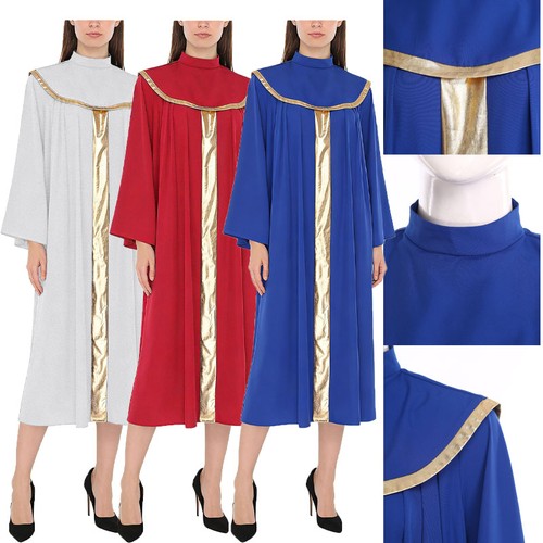 Women church robe - women, flared