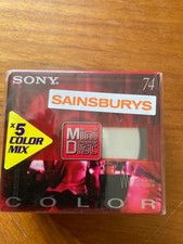 SONY colour mix mini discs x5 sealed