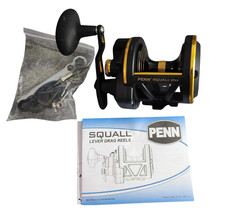 PENN Squall Lever Drag Trolling Conventional Fishing Reel SQL40LD