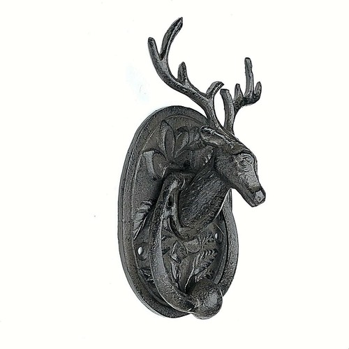 Stag door knocker - door, knocker,