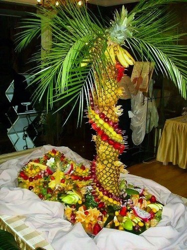 Fruit palm tree wedding - palm,